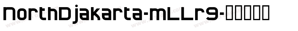 NorthDjakarta-mLLr9字体转换