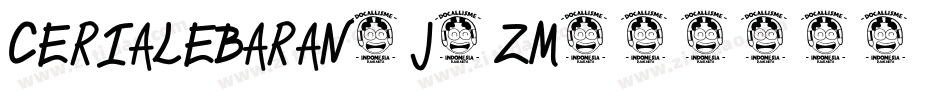 Cerialebaran-j1zM字体转换