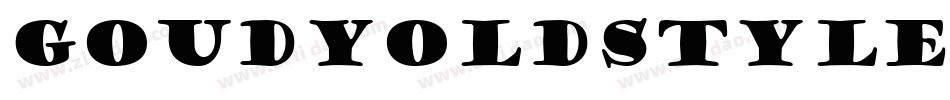 GoudyOldstyleZL字体转换