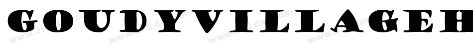 GoudyVillageH-SC-Ita字体转换