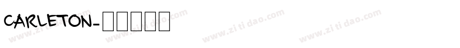 CARLETON字体转换