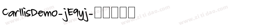 CarllisDemo-jE9yj字体转换