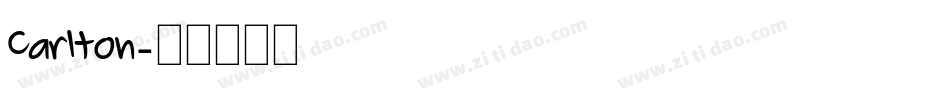 Carlton字体转换