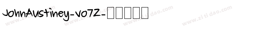 JohnAustiney-vo7Z字体转换