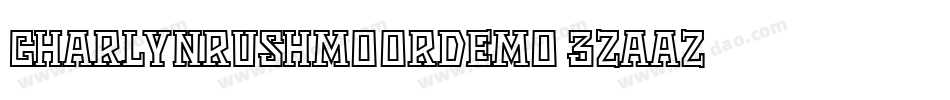 Charlynrushmoordemo-3zaaZ字体转换