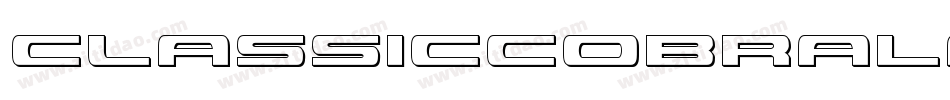 ClassicCobraLaser-BJDn字体转换