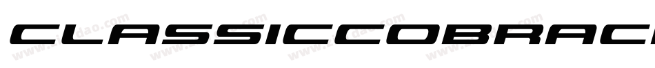 ClassicCobraChrome-GRGZ字体转换