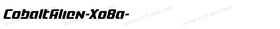 CobaltAlien-Xo8a字体转换