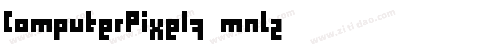 ComputerPixel7-mnL2字体转换