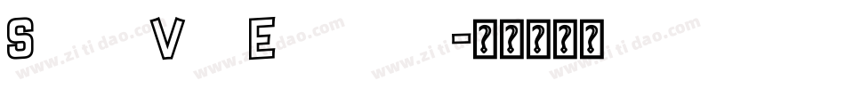 SixtiesVibeExtended字体转换