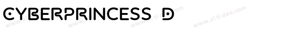 CyberPrincess3D字体转换