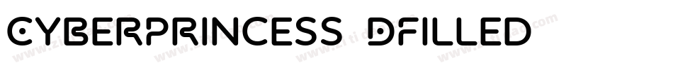 CyberPrincess3DFilled字体转换