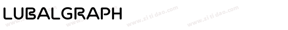 lubalgraph字体转换