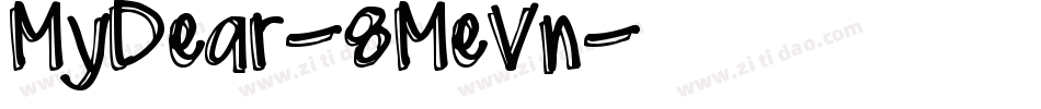 MyDear-8MeVn字体转换
