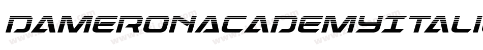 DameronAcademyItalic-Va1Z字体转换