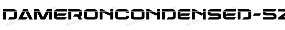 DameronCondensed-5ZY8字体转换