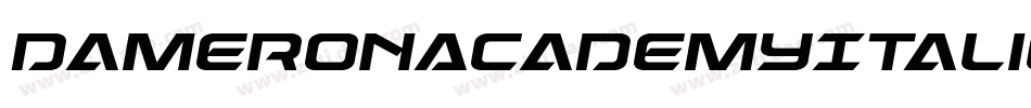 DameronAcademyItalic-Va1Z字体转换