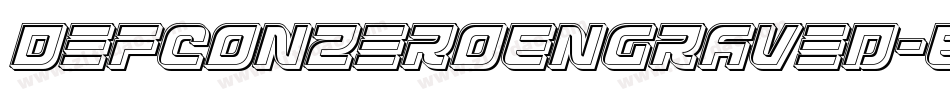 DefconZeroEngraved-Ewvg字体转换