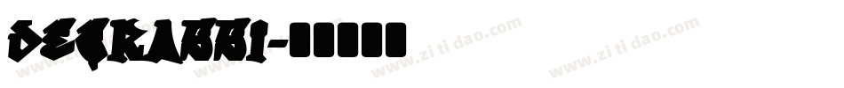 degrassi字体转换