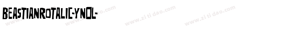 BeastianRotalic-YnOL字体转换