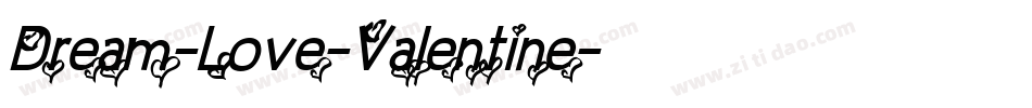 Dream-Love-Valentine字体转换