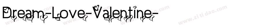 Dream-Love-Valentine字体转换