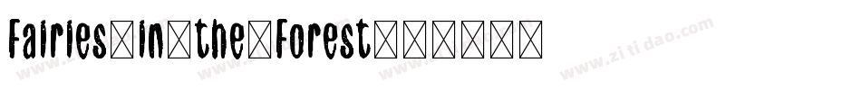 Fairies-in-the-Forest字体转换