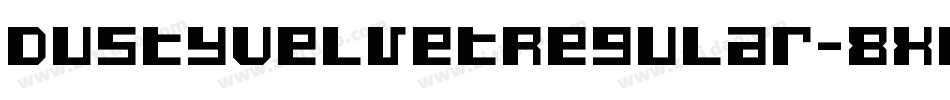 DustyVelvetRegular-8XR2字体转换