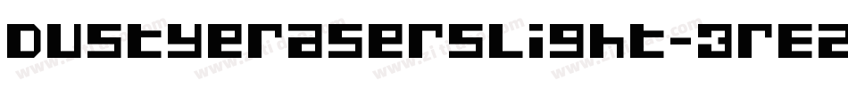 Dustyeraserslight-3rEZ字体转换