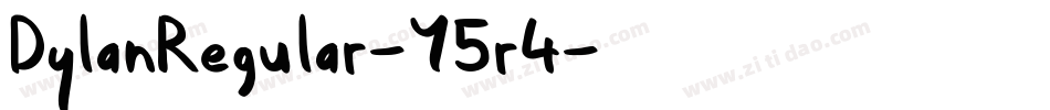 DylanRegular-Y5r4字体转换