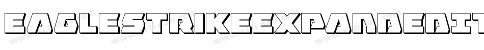 EagleStrikeExpandedItalic-MKEP字体转换
