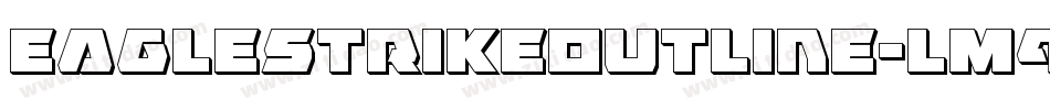 EagleStrikeOutline-LM93字体转换