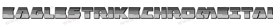EagleStrikeChromeItalic-BJOw字体转换