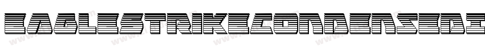 EagleStrikeCondensedItalic-Y4K2字体转换