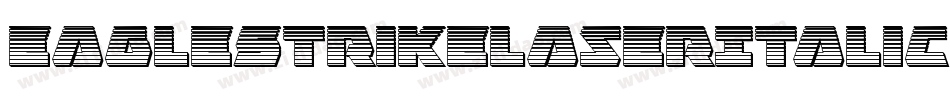 EagleStrikeLaserItalic-dDqZ字体转换