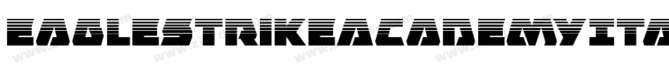 EagleStrikeAcademyItalic-l1pw字体转换