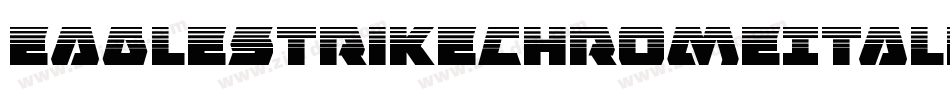 EagleStrikeChromeItalic-BJOw字体转换