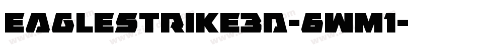 EagleStrike3D-6WM1字体转换