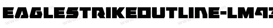 EagleStrikeOutline-LM93字体转换