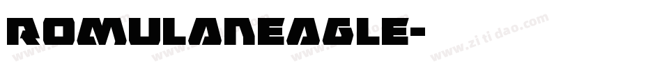 RomulanEagle字体转换