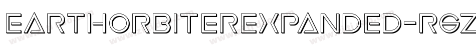 EarthOrbiterExpanded-r6Zx字体转换