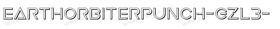 EarthOrbiterPunch-gzL3字体转换