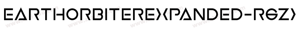 EarthOrbiterExpanded-r6Zx字体转换