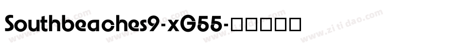 Southbeaches9-xG55字体转换
