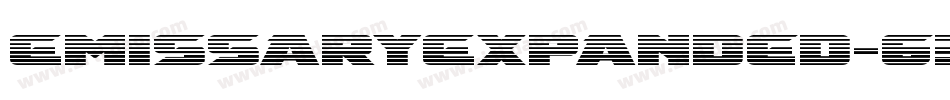EmissaryExpanded-63Mo字体转换