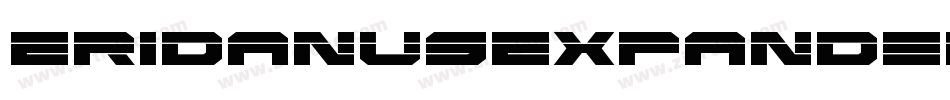 EridanusExpanded-MK3e字体转换