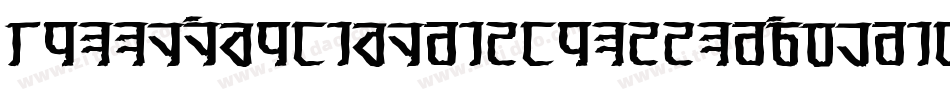 GreenMartianDistressedBoldItalic-A1mD字体转换