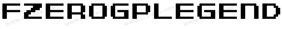 FZeroGpLegendFontRegular-ZOJx字体转换