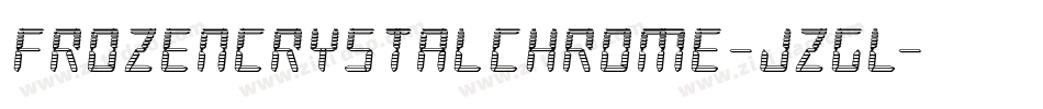 FrozenCrystalChrome-jzGl字体转换