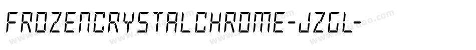 FrozenCrystalChrome-jzGl字体转换